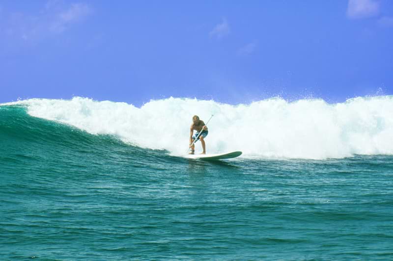 Surfing in Zanzibar