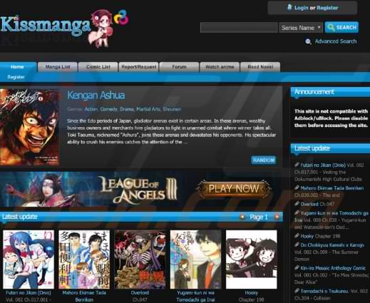 Pirated Streaming Sites KissAnime and KissManga Have Been Banned Permanently