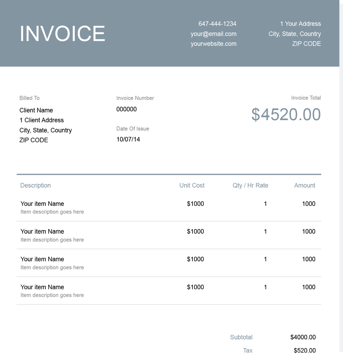 4 Ways to Make an Invoice