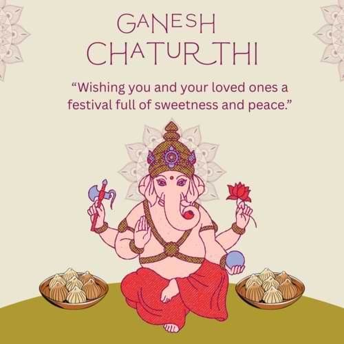 “Wishing you and your loved ones a festival full of sweetness and peace.”