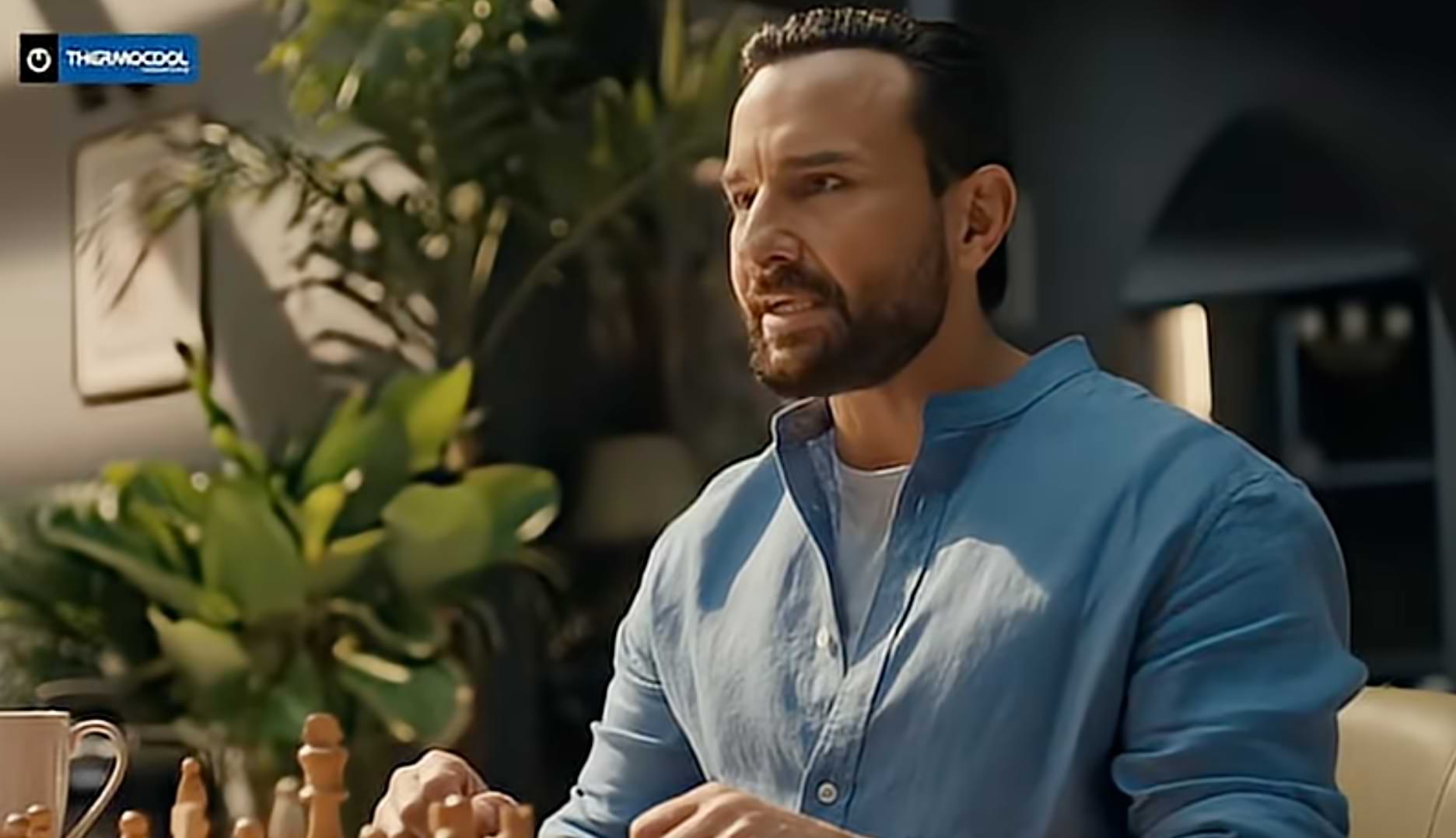 Saif Ali Khan in Thermocool’s new advertising campaign