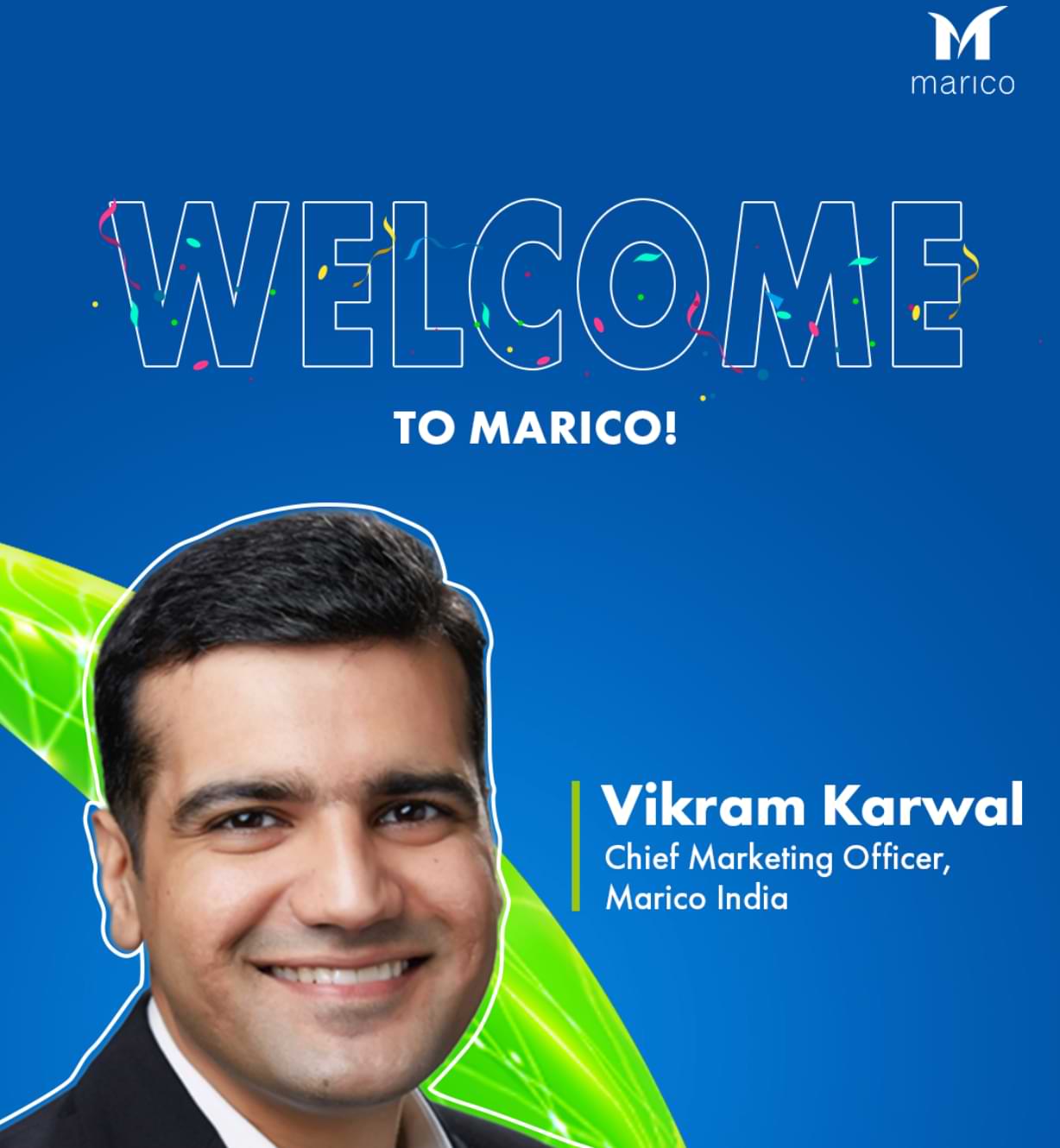 Vikram karwal CMO marico