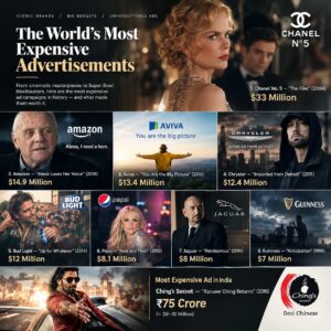 Most Expensive ads in the world